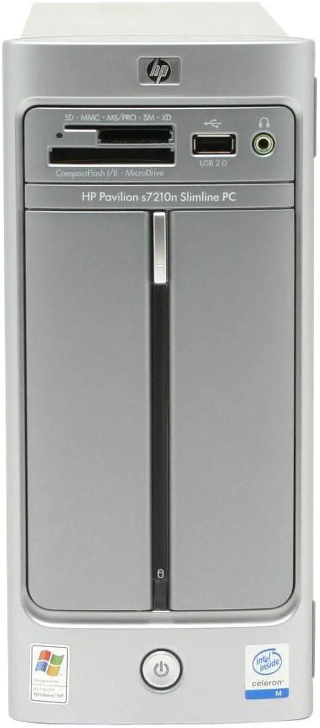 Alt view image 3 of 9 - HP Desktop PC Pavilion s7210n 1.40GHz 512MB DDR2 160GB HDD Intel GMA 900 Windows XP Home