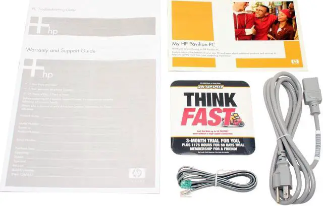 Alt view image 7 of 9 - HP Desktop PC Pavilion s7210n 1.40GHz 512MB DDR2 160GB HDD Intel GMA 900 Windows XP Home