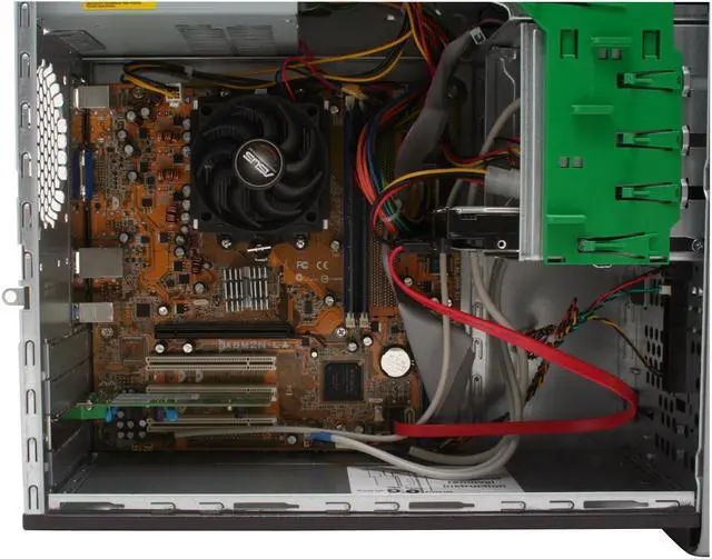 Alt view image 10 of 17 - COMPAQ Desktop PC Presario SR2030NX(RJ036AA) 3800+ (2.00 GHz) 1GB DDR2 200GB HDD NVIDIA GeForce 6150 LE Windows XP Media Center