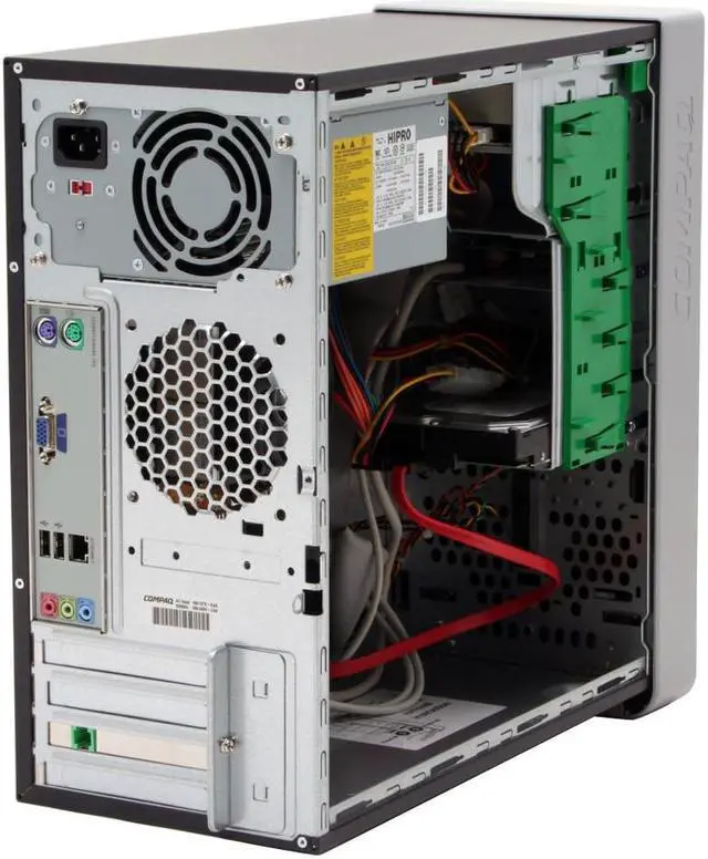 Alt view image 12 of 17 - COMPAQ Desktop PC Presario SR2030NX(RJ036AA) 3800+ (2.00 GHz) 1GB DDR2 200GB HDD NVIDIA GeForce 6150 LE Windows XP Media Center