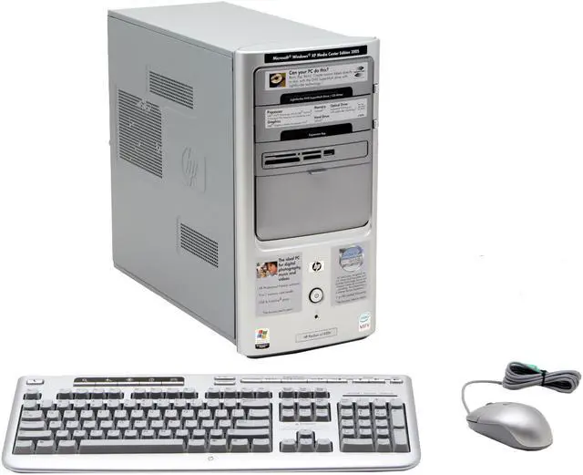Main image of HP Desktop PC Pavilion a1620n(RC655AA) Intel Pentium D 925 1GB DDR2 250GB HDD Intel GMA 950 Windows XP Media Center