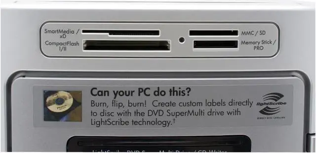 Alt view image 6 of 19 - HP Desktop PC Pavilion m7680n(RC647AA) Intel Core 2 Duo E6400 2GB DDR2 500GB HDD NVIDIA GeForce 7300LE Windows XP Media Center