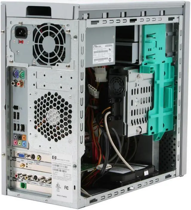 Alt view image 14 of 19 - HP Desktop PC Pavilion m7680n(RC647AA) Intel Core 2 Duo E6400 2GB DDR2 500GB HDD NVIDIA GeForce 7300LE Windows XP Media Center