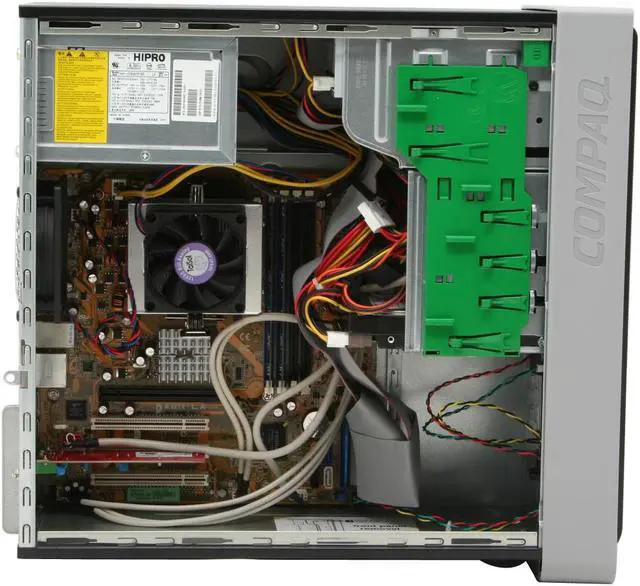 Alt view image 6 of 11 - COMPAQ Desktop PC Presario SR1820NX(ER919AA) 3400+ 512MB DDR 160GB HDD NVIDIA GeForce 6150LE Windows XP Home