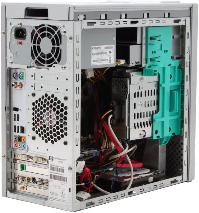 Alt view image 14 of 20 - HP Desktop PC Pavilion m7690n(RC648AA) Intel Core 2 Duo E6400 2GB DDR2 500GB HDD NVIDIA GeForce 7600GT Windows XP Media Center