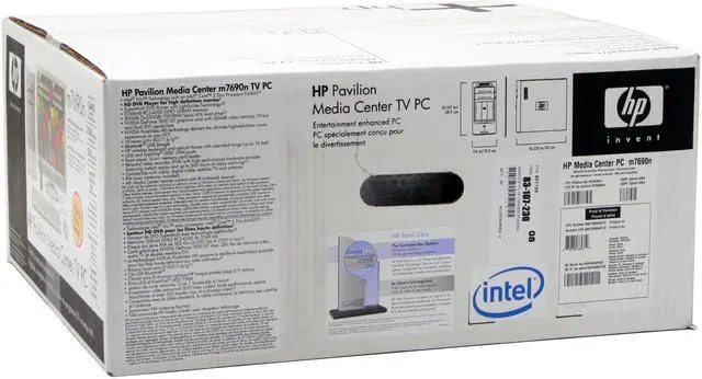 Alt view image 20 of 20 - HP Desktop PC Pavilion m7690n(RC648AA) Intel Core 2 Duo E6400 2GB DDR2 500GB HDD NVIDIA GeForce 7600GT Windows XP Media Center