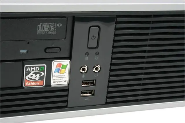 Alt view image 5 of 15 - HP Compaq Desktop PC dc5750(RT740UT#ABA) 3800+ (2.00 GHz) 1GB DDR2 80GB HDD ATI Radeon Xpress 1150 Integrated Windows XP Professional