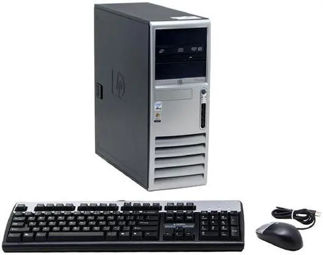 Main image of HP Compaq Desktop PC dc7700(EN328UT#ABA) Intel Core 2 Duo E6400 2GB DDR2 500GB HDD ATI Radeon X1600XT Windows XP Professional