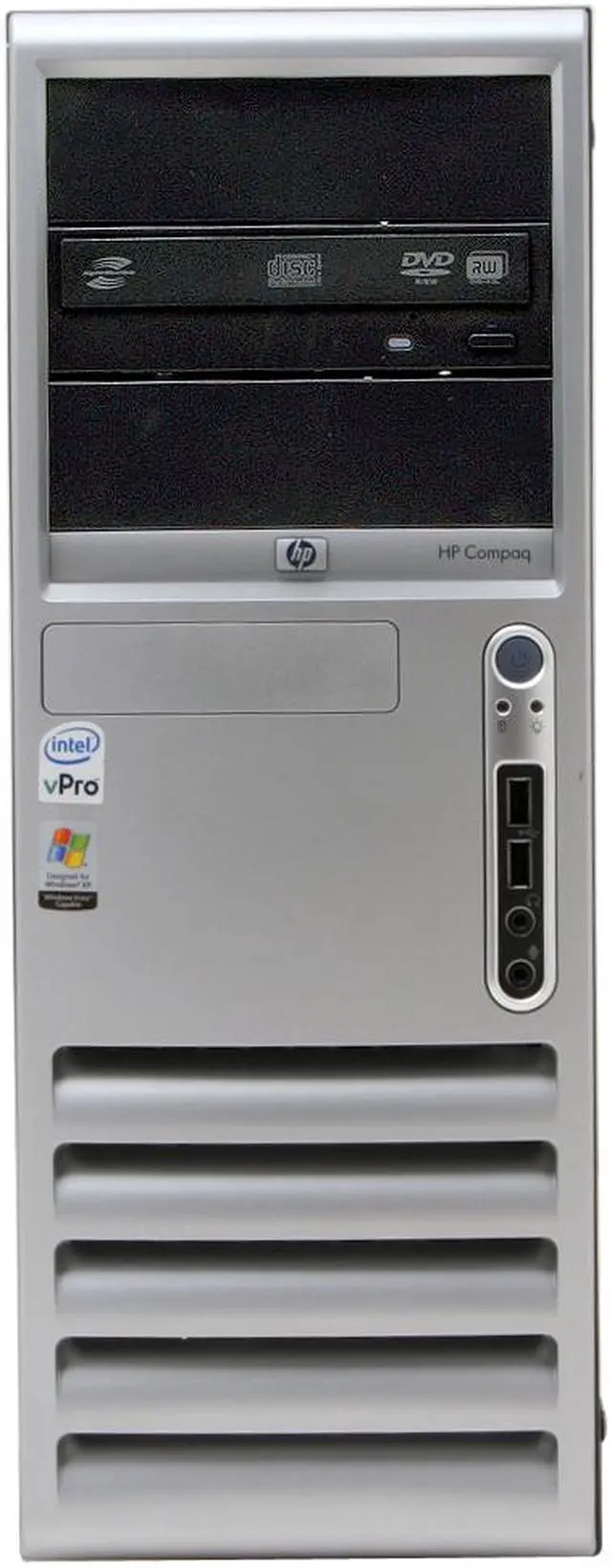 Alt view image 4 of 15 - HP Compaq Desktop PC dc7700(EN328UT#ABA) Intel Core 2 Duo E6400 2GB DDR2 500GB HDD ATI Radeon X1600XT Windows XP Professional