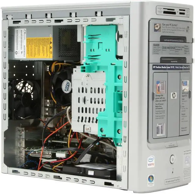 Alt view image 11 of 19 - HP Desktop PC Pavilion m7760n(RK570AA) Intel Core 2 Duo E6400 2GB DDR2 500GB HDD Intel GMA 950 Windows Vista Home Premium