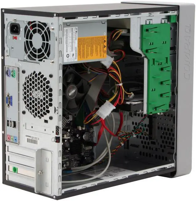 Alt view image 11 of 18 - COMPAQ Desktop PC Presario SR2150NX(RR790AA) Intel Celeron D 356 512MB DDR2 120GB HDD ATI Radeon Xpress 1100 Integrated Windows Vista Home Basic