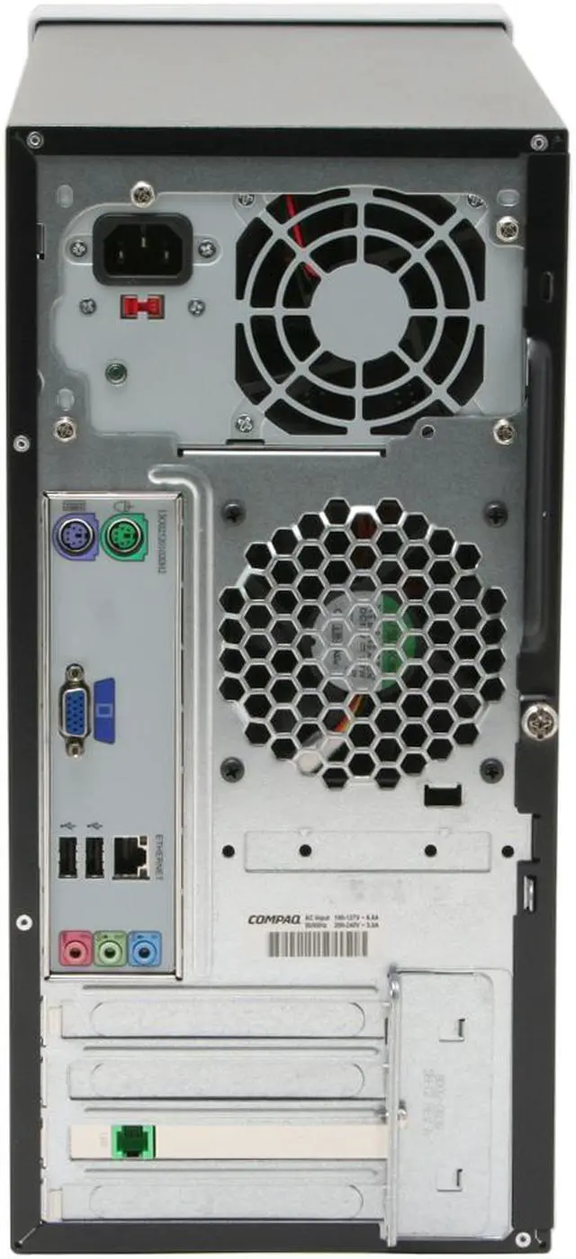 Alt view image 12 of 18 - COMPAQ Desktop PC Presario SR2150NX(RR790AA) Intel Celeron D 356 512MB DDR2 120GB HDD ATI Radeon Xpress 1100 Integrated Windows Vista Home Basic