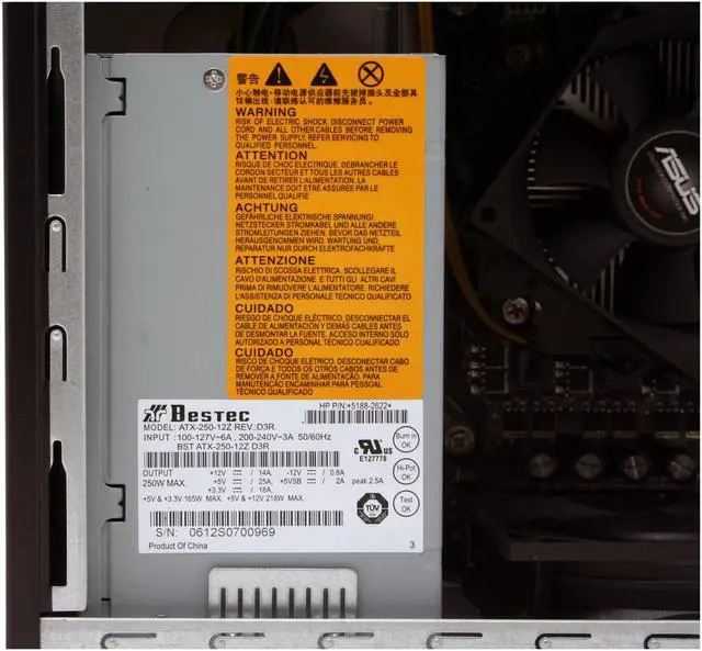 Alt view image 14 of 18 - COMPAQ Desktop PC Presario SR2150NX(RR790AA) Intel Celeron D 356 512MB DDR2 120GB HDD ATI Radeon Xpress 1100 Integrated Windows Vista Home Basic