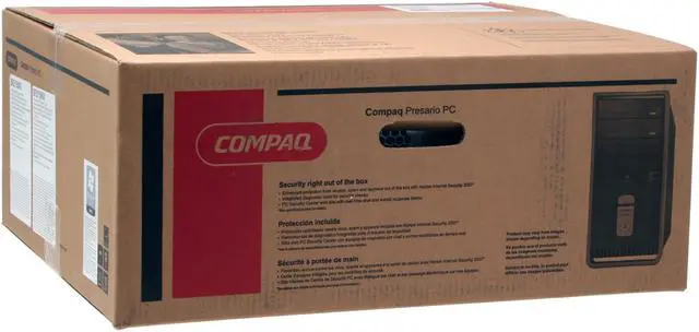 Alt view image 18 of 18 - COMPAQ Desktop PC Presario SR2150NX(RR790AA) Intel Celeron D 356 512MB DDR2 120GB HDD ATI Radeon Xpress 1100 Integrated Windows Vista Home Basic