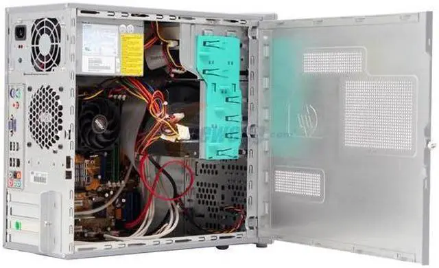 Alt view image 6 of 13 - HP Desktop PC Pavilion a1700n(RK572AA) 3800+ (2.00 GHz) 1GB DDR2 250GB HDD NVIDIA GeForce 6150 LE Windows Vista Home Premium