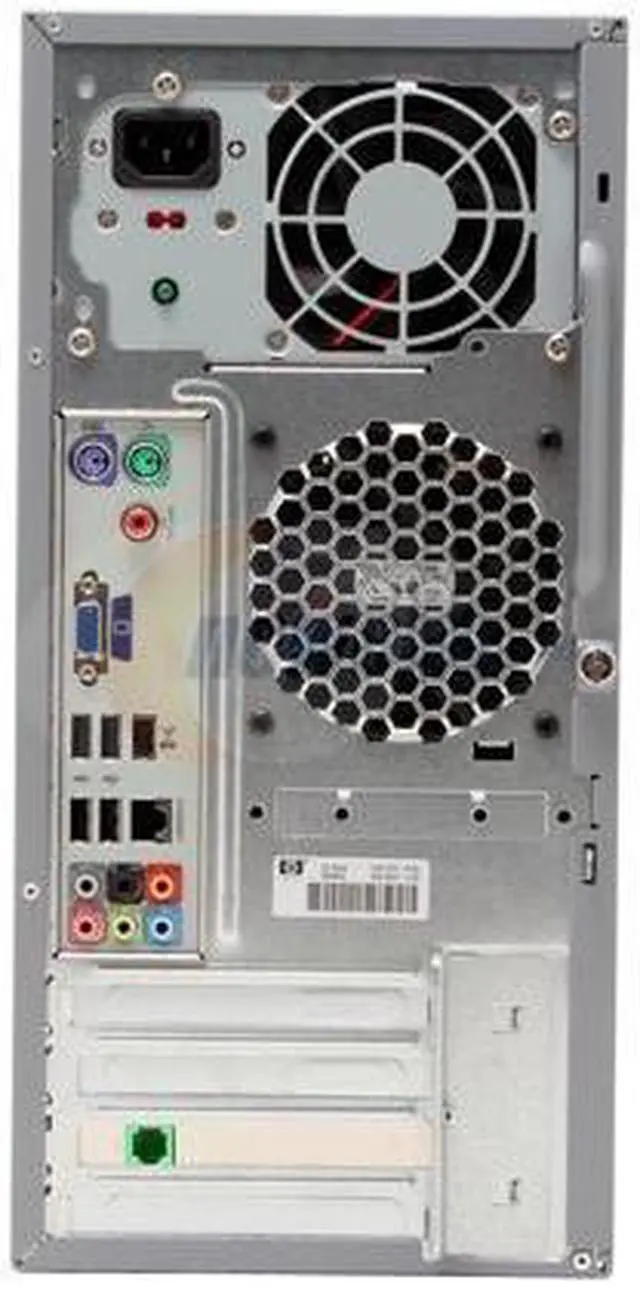 Alt view image 9 of 13 - HP Desktop PC Pavilion a1700n(RK572AA) 3800+ (2.00 GHz) 1GB DDR2 250GB HDD NVIDIA GeForce 6150 LE Windows Vista Home Premium