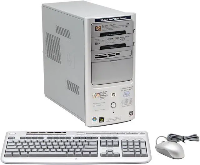 Main image of HP Desktop PC Pavilion a1710n(RK573AA) 4200+ 1GB DDR2 320GB HDD NVIDIA GeForce 6150 LE Windows Vista Home Premium