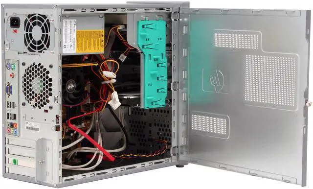 Alt view image 7 of 13 - HP Desktop PC Pavilion a1710n(RK573AA) 4200+ 1GB DDR2 320GB HDD NVIDIA GeForce 6150 LE Windows Vista Home Premium