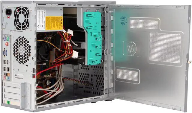 Alt view image 7 of 14 - HP Desktop PC Pavilion a1730n(RK574AA) 4600+ 2GB DDR2 320GB HDD NVIDIA GeForce 6150 LE Windows Vista Home Premium