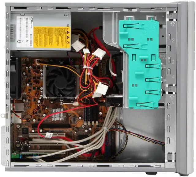 Alt view image 8 of 14 - HP Desktop PC Pavilion a1730n(RK574AA) 4600+ 2GB DDR2 320GB HDD NVIDIA GeForce 6150 LE Windows Vista Home Premium