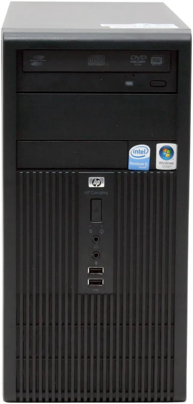 Alt view image 4 of 15 - HP Compaq Desktop PC dx2300(RT844UT#ABA) Intel Pentium D 925 1GB DDR2 160GB HDD Intel GMA 3000 Windows Vista Business