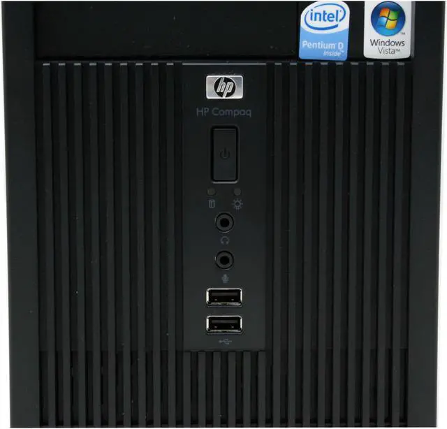 Alt view image 5 of 15 - HP Compaq Desktop PC dx2300(RT844UT#ABA) Intel Pentium D 925 1GB DDR2 160GB HDD Intel GMA 3000 Windows Vista Business