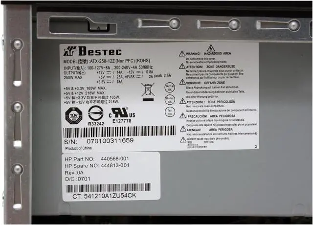 Alt view image 9 of 15 - HP Compaq Desktop PC dx2300(RT844UT#ABA) Intel Pentium D 925 1GB DDR2 160GB HDD Intel GMA 3000 Windows Vista Business