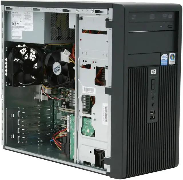 Alt view image 11 of 15 - HP Compaq Desktop PC dx2300(RT844UT#ABA) Intel Pentium D 925 1GB DDR2 160GB HDD Intel GMA 3000 Windows Vista Business