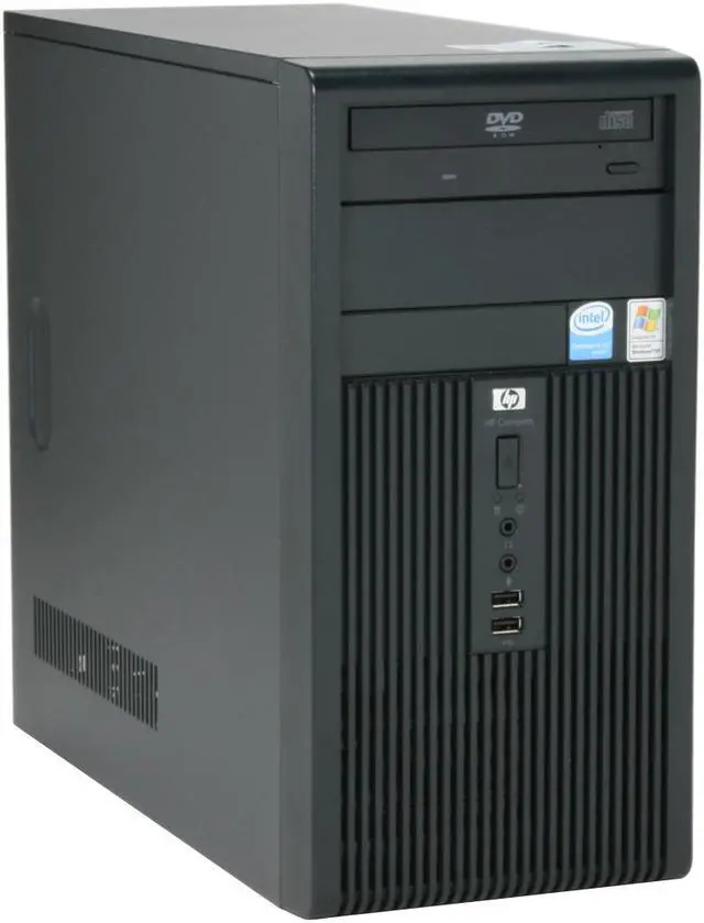 Alt view image 2 of 16 - HP Compaq Desktop PC dx2300(RT837UT#ABA) Intel Pentium 4 641 512MB DDR2 80GB HDD Intel GMA 3000 Windows XP Professional