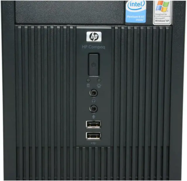Alt view image 5 of 16 - HP Compaq Desktop PC dx2300(RT837UT#ABA) Intel Pentium 4 641 512MB DDR2 80GB HDD Intel GMA 3000 Windows XP Professional