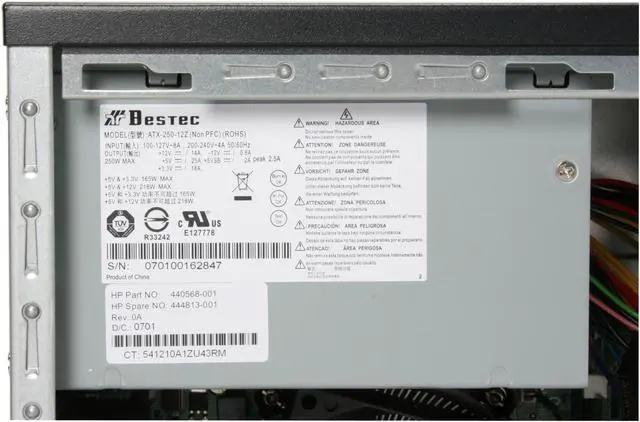 Alt view image 11 of 16 - HP Compaq Desktop PC dx2300(RT837UT#ABA) Intel Pentium 4 641 512MB DDR2 80GB HDD Intel GMA 3000 Windows XP Professional