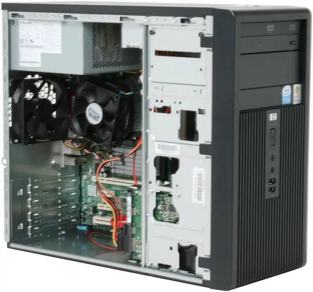 Alt view image 12 of 16 - HP Compaq Desktop PC dx2300(RT837UT#ABA) Intel Pentium 4 641 512MB DDR2 80GB HDD Intel GMA 3000 Windows XP Professional
