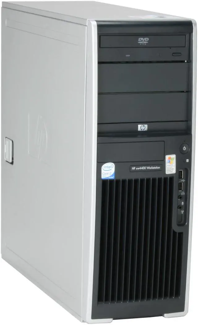 Alt view image 2 of 17 - HP Desktop PC xw4400(RB351UT#ABA) Intel Core 2 Duo E4300 1GB DDR2 80GB HDD NVIDIA NVS 285 Windows XP Professional