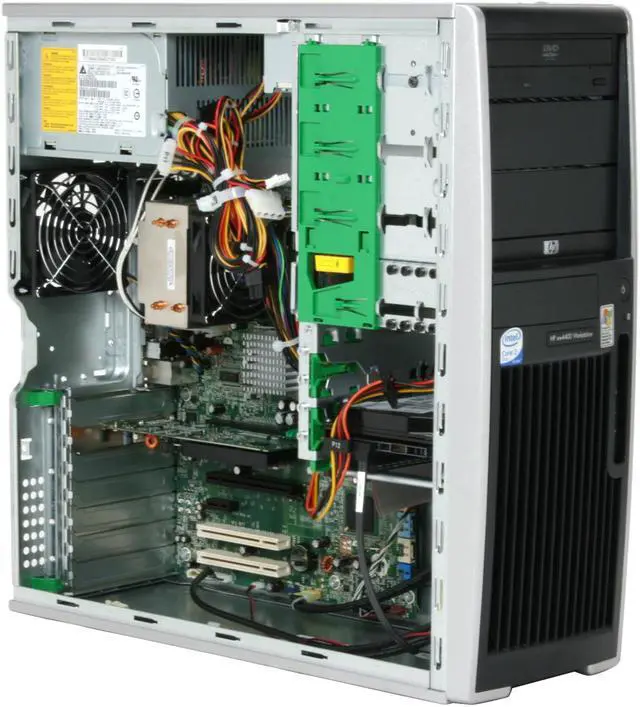 Alt view image 11 of 17 - HP Desktop PC xw4400(RB351UT#ABA) Intel Core 2 Duo E4300 1GB DDR2 80GB HDD NVIDIA NVS 285 Windows XP Professional