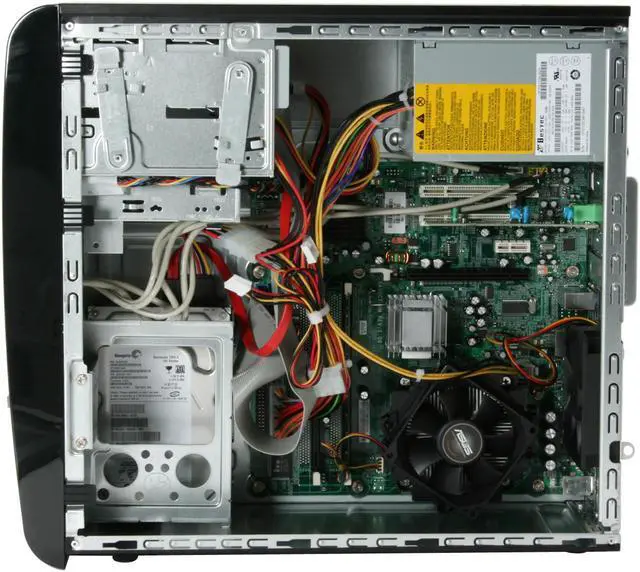 Alt view image 6 of 10 - COMPAQ Desktop PC Presario SR5010NX(RZ537AA) Intel Celeron D 360 512MB DDR2 120GB HDD Intel GMA 950 Windows Vista Home Basic