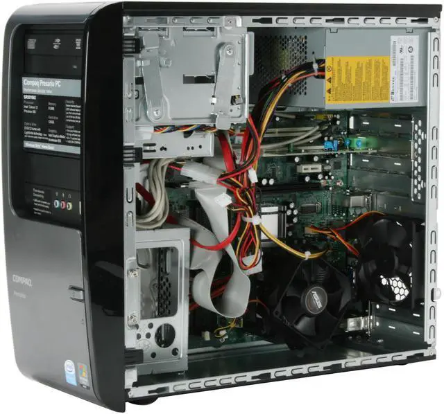Alt view image 7 of 10 - COMPAQ Desktop PC Presario SR5010NX(RZ537AA) Intel Celeron D 360 512MB DDR2 120GB HDD Intel GMA 950 Windows Vista Home Basic