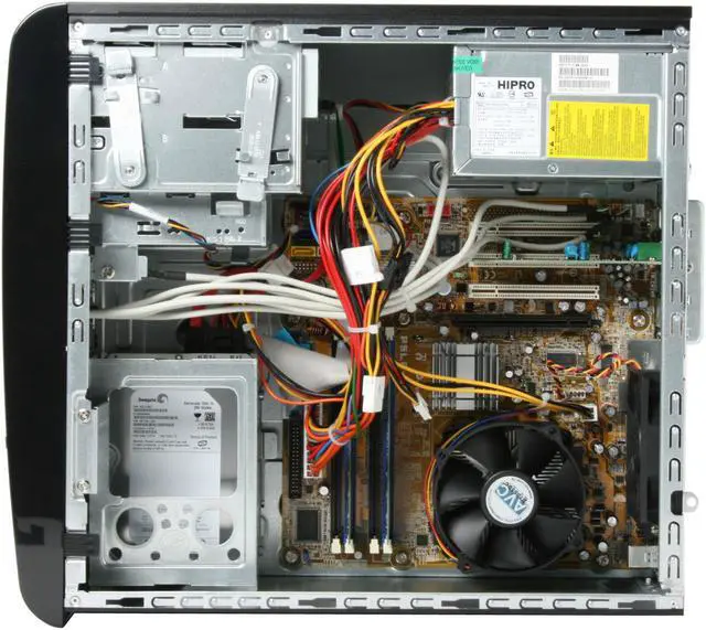 Alt view image 7 of 12 - COMPAQ Desktop PC Presario SR5050NX(RX897AA) Intel Pentium D 925 1GB DDR2 250GB HDD Intel GMA 950 Windows Vista Home Premium