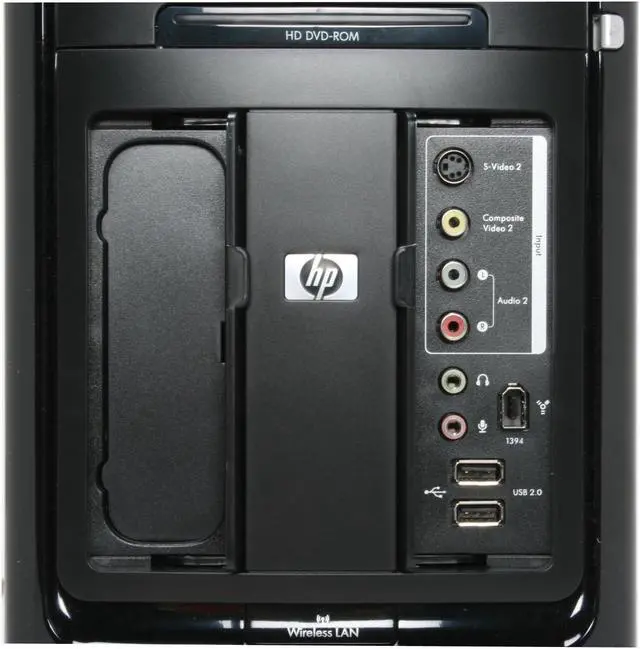 Alt view image 7 of 19 - HP Desktop PC Pavilion m8040n (RX884AA) Intel Core 2 Duo E6420 2GB DDR2 640GB HDD NVIDIA GeForce 7600GT Windows Vista Ultimate