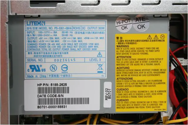 Alt view image 12 of 19 - HP Desktop PC Pavilion m8040n (RX884AA) Intel Core 2 Duo E6420 2GB DDR2 640GB HDD NVIDIA GeForce 7600GT Windows Vista Ultimate