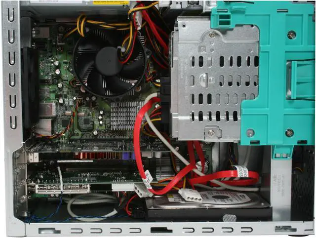 Alt view image 13 of 19 - HP Desktop PC Pavilion m8040n (RX884AA) Intel Core 2 Duo E6420 2GB DDR2 640GB HDD NVIDIA GeForce 7600GT Windows Vista Ultimate