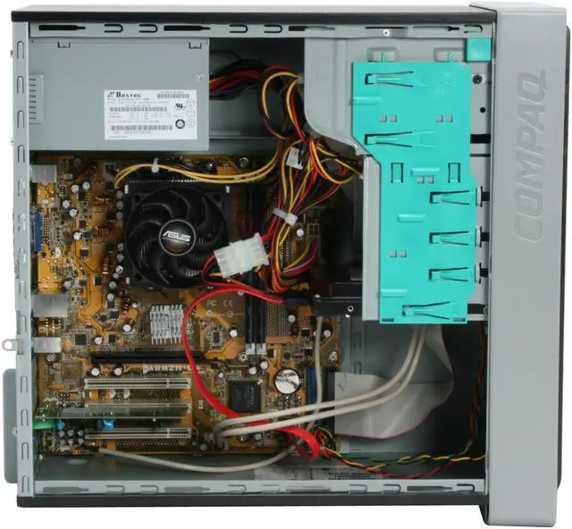 Alt view image 9 of 18 - COMPAQ Desktop PC Presario SR2013WM(RE468AS) 3800+ (2.00 GHz) 512MB DDR2 160GB HDD NVIDIA GeForce 6150 LE Windows XP Media Center