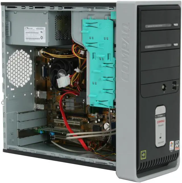 Alt view image 12 of 18 - COMPAQ Desktop PC Presario SR2013WM(RE468AS) 3800+ (2.00 GHz) 512MB DDR2 160GB HDD NVIDIA GeForce 6150 LE Windows XP Media Center