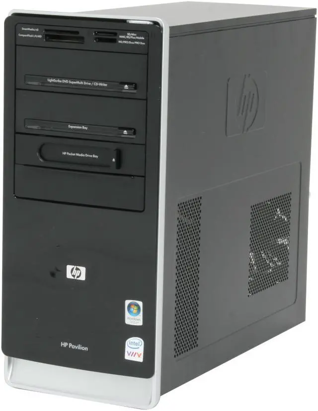 Alt view image 5 of 17 - HP Desktop PC Pavilion A6120N(GC670AA) Intel Core 2 Duo E4400 2GB DDR2 320GB HDD Intel GMA 950 Windows Vista Home Premium