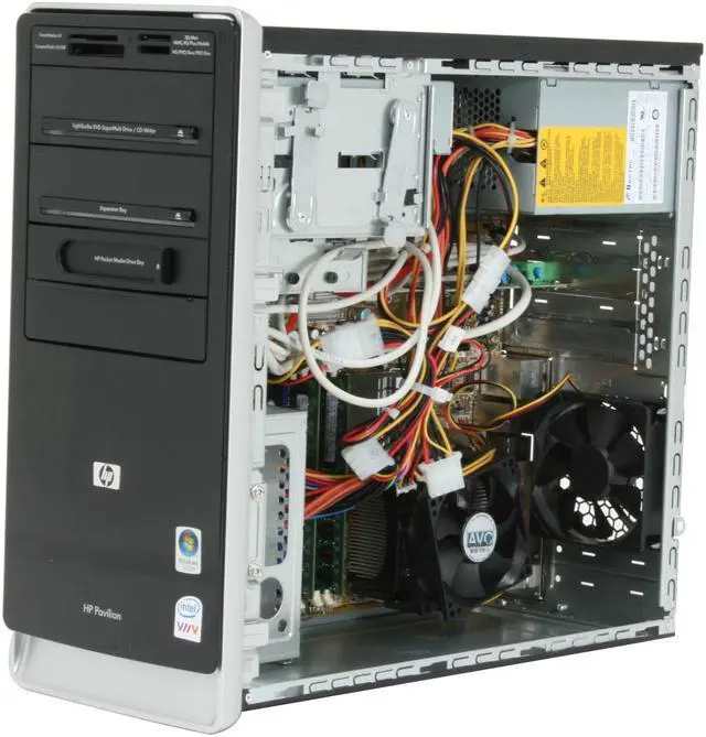Alt view image 12 of 17 - HP Desktop PC Pavilion A6120N(GC670AA) Intel Core 2 Duo E4400 2GB DDR2 320GB HDD Intel GMA 950 Windows Vista Home Premium