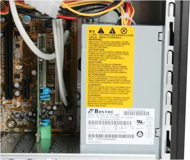 Alt view image 13 of 17 - HP Desktop PC Pavilion A6120N(GC670AA) Intel Core 2 Duo E4400 2GB DDR2 320GB HDD Intel GMA 950 Windows Vista Home Premium