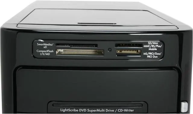 Alt view image 5 of 19 - HP Desktop PC Pavilion M8120N(GC674AA) Intel Core 2 Quad Q6600 3GB DDR2 640GB HDD NVIDIA GeForce 7350LE Windows Vista Home Premium