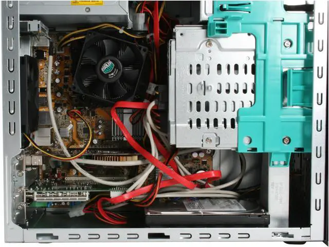 Alt view image 12 of 19 - HP Desktop PC Pavilion M8120N(GC674AA) Intel Core 2 Quad Q6600 3GB DDR2 640GB HDD NVIDIA GeForce 7350LE Windows Vista Home Premium