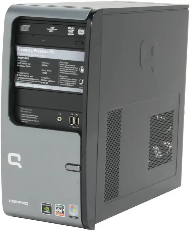 COMPAQ パソコン Compaq Presario SR1010Z - Review 2005 - PCMag UK