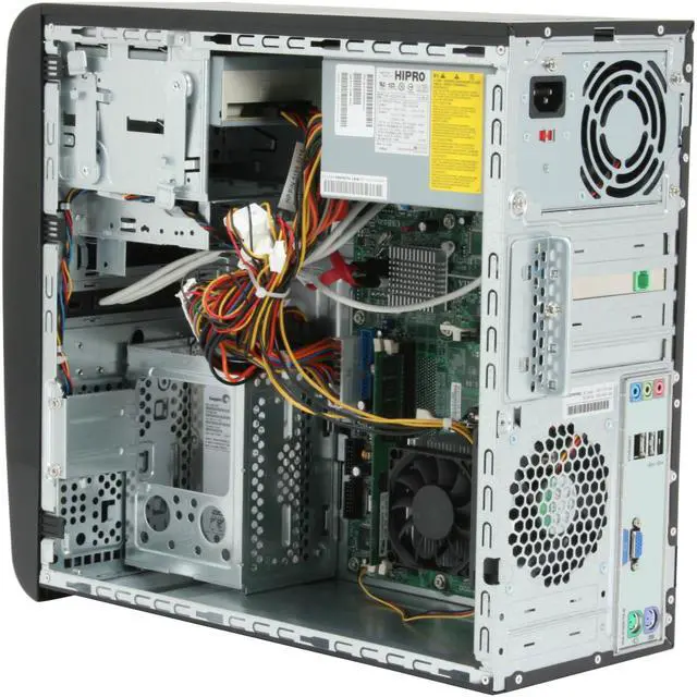 Alt view image 12 of 17 - COMPAQ Desktop PC Presario SR5110NX (GC668AA) 3800+ (2.00 GHz) 512MB DDR2 120GB HDD NVIDIA GeForce 6150 SE Windows Vista Home Basic