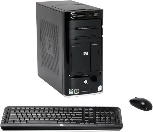 Main image of HP Desktop PC Pavilion m8150n (GC676AA) Intel Core 2 Quad Q6600 3GB DDR2 640GB HDD NVIDIA GeForce 8400 GS Windows Vista Ultimate